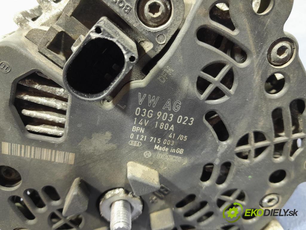 Vw Passat 2006 Alternator 03G903023