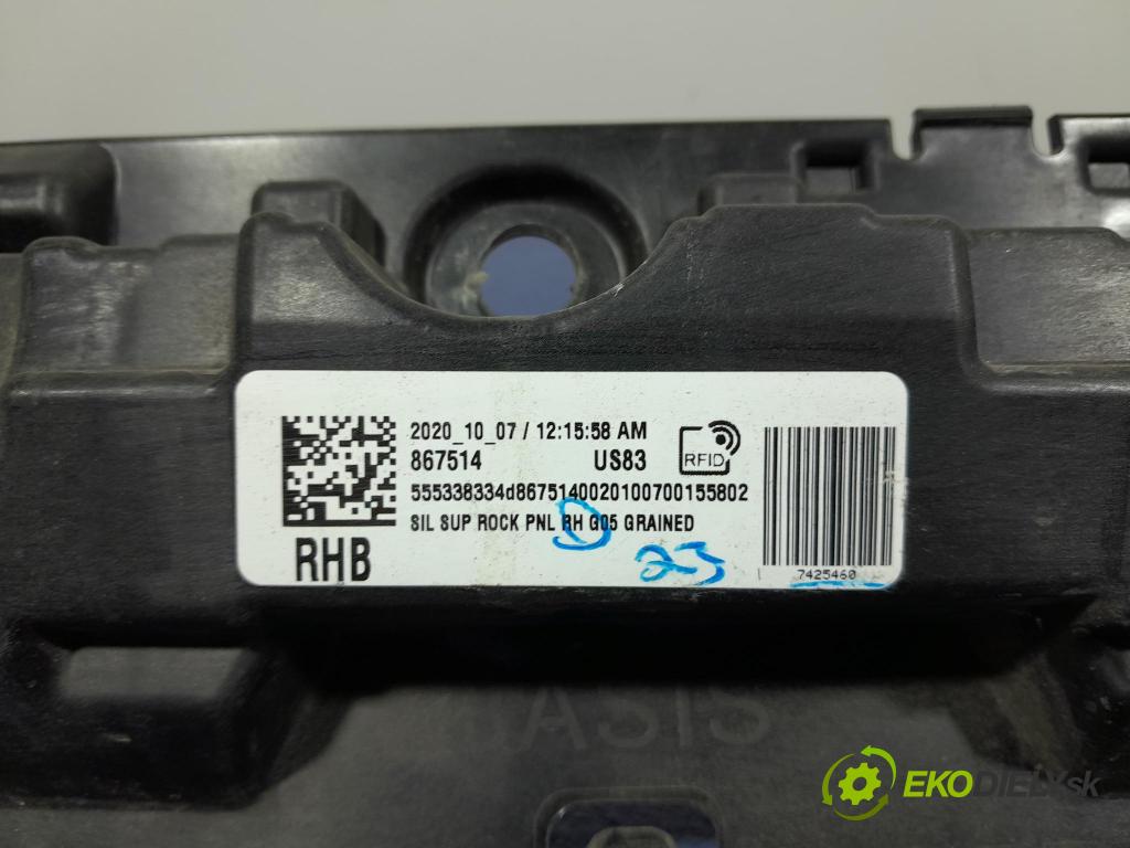 Bmw X5 2020 lišta Dekoratívne: Prah: 7425460