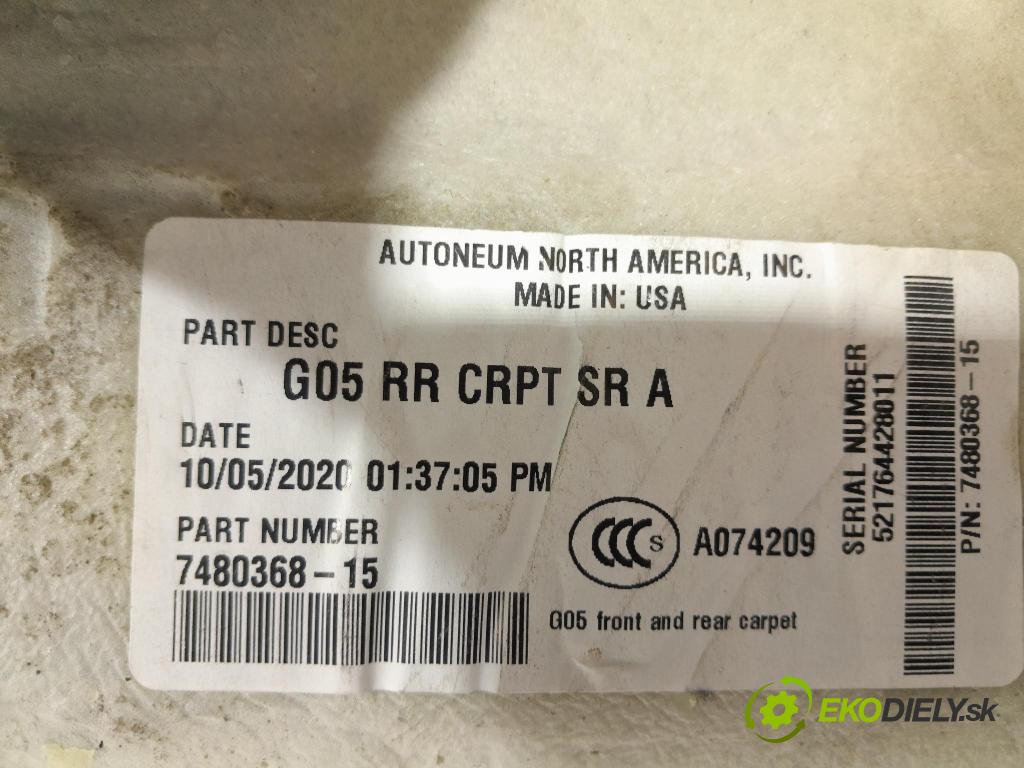 Bmw X5 2020 koberec do auta 