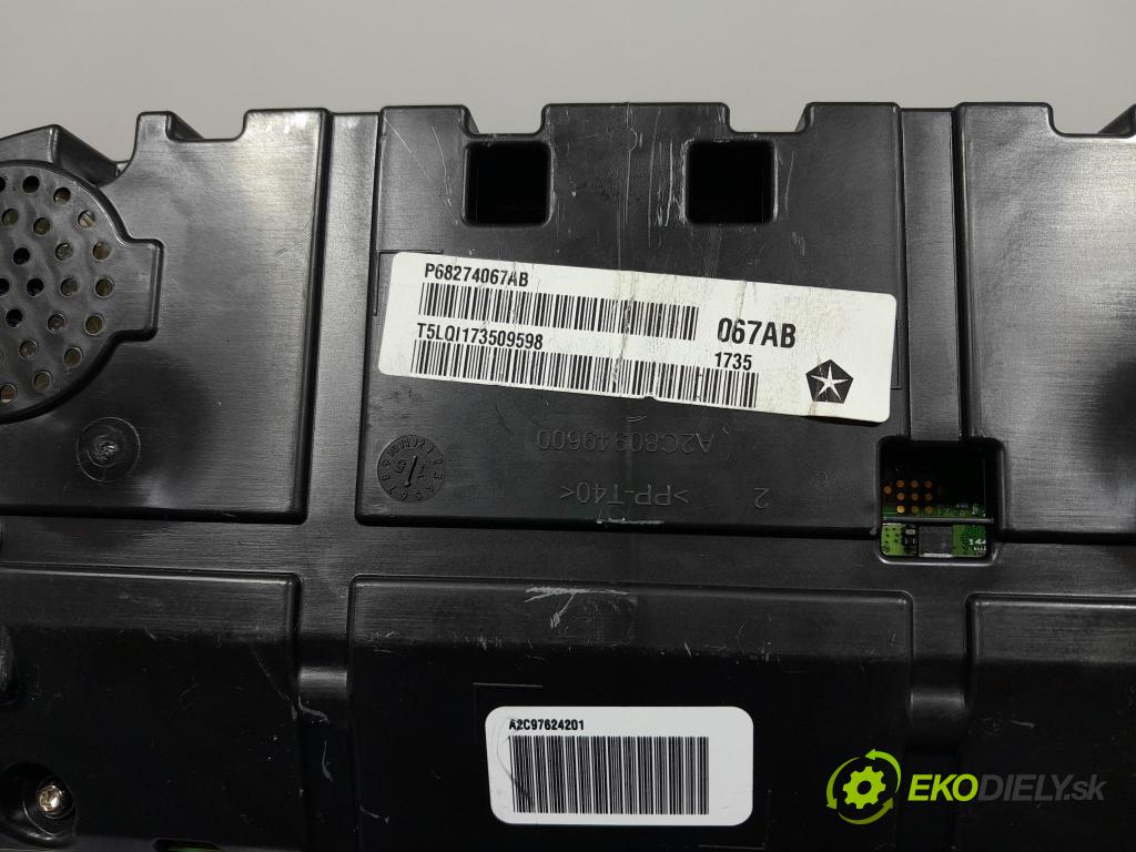 Jeep Cherokee 2016 Přístrojová deska P68274067AB