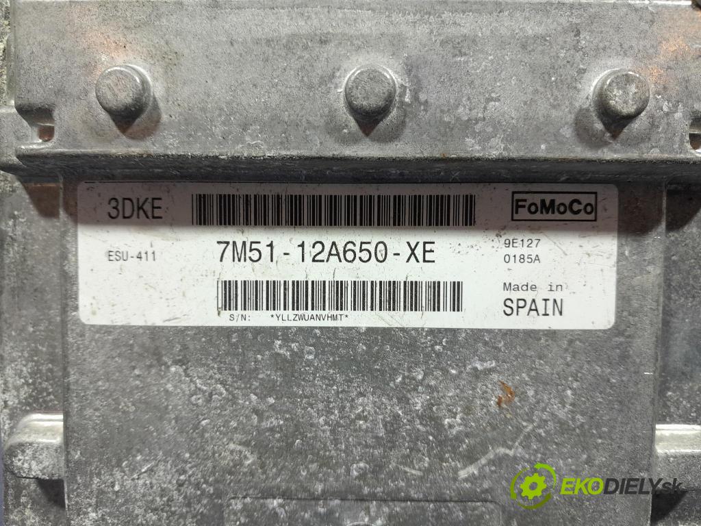 Ford Focus 2009 řídící jednotka Motor: 7M51-12A650-XE