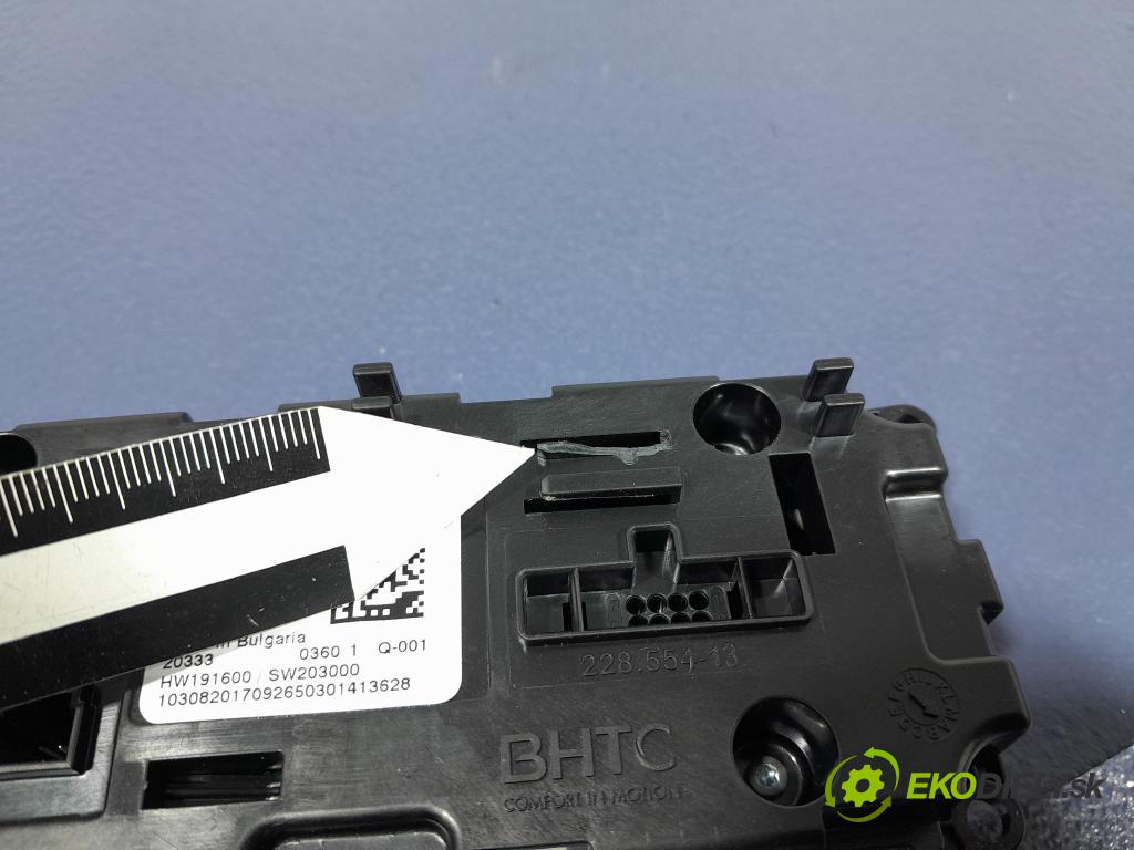 Mercedes S-klasa 2021 Přepínač Klimatizace: Proud vzduchu A2239000322