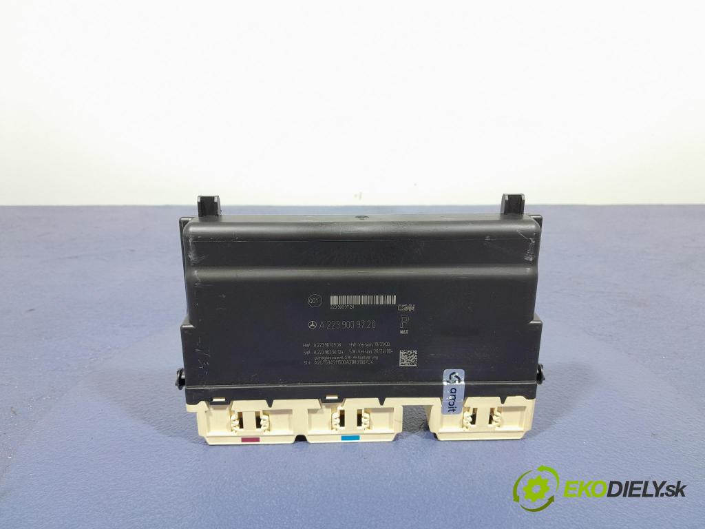 Mercedes S-klasa 2021 řídící jednotka Sedačka: A2239009720