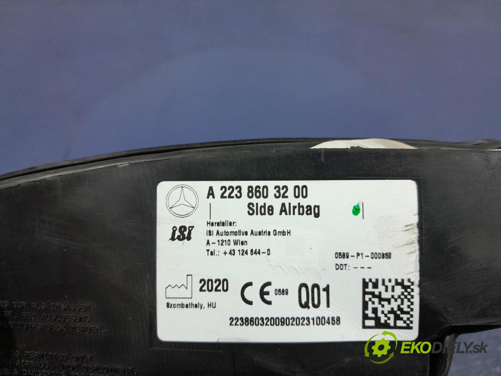 Mercedes S-klasa 2021 Airbag: Sedačka: x A2238603200