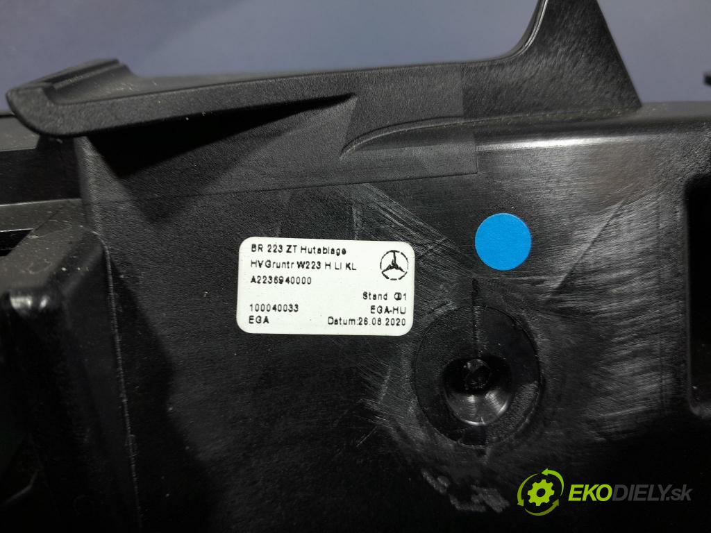 Mercedes S-klasa 2021 kryt Plast: Interiéry: A2236940000