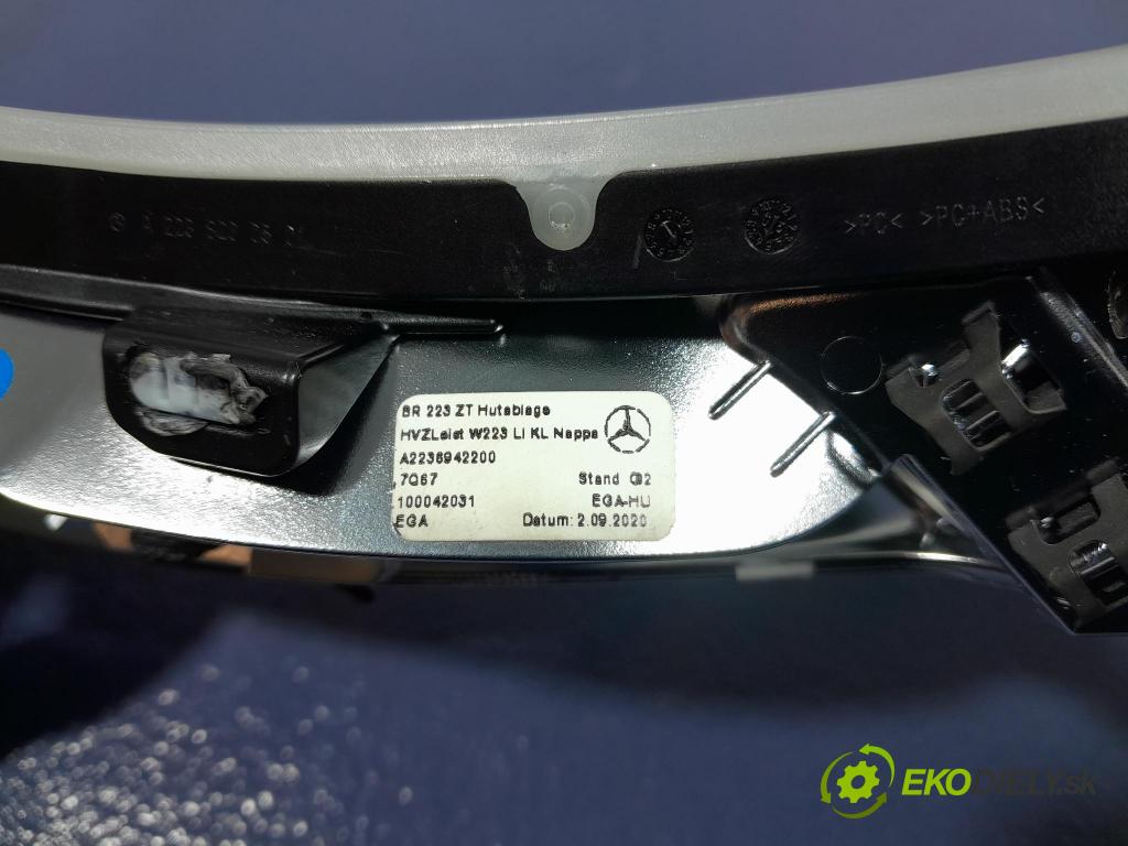 Mercedes S-klasa 2021 lišta Dekoratívní: Uvnitř A2236942200