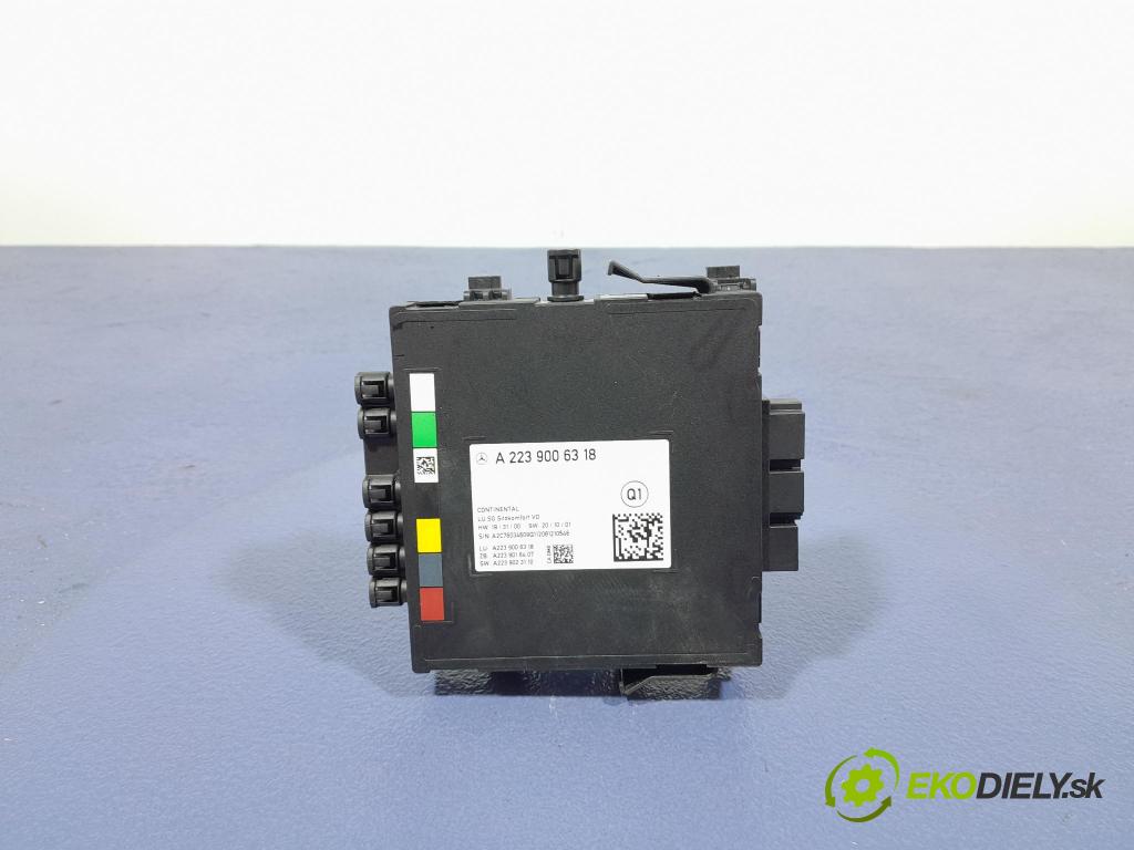 Mercedes S-klasa 2021 řídící jednotka Sedačka: A2239006318