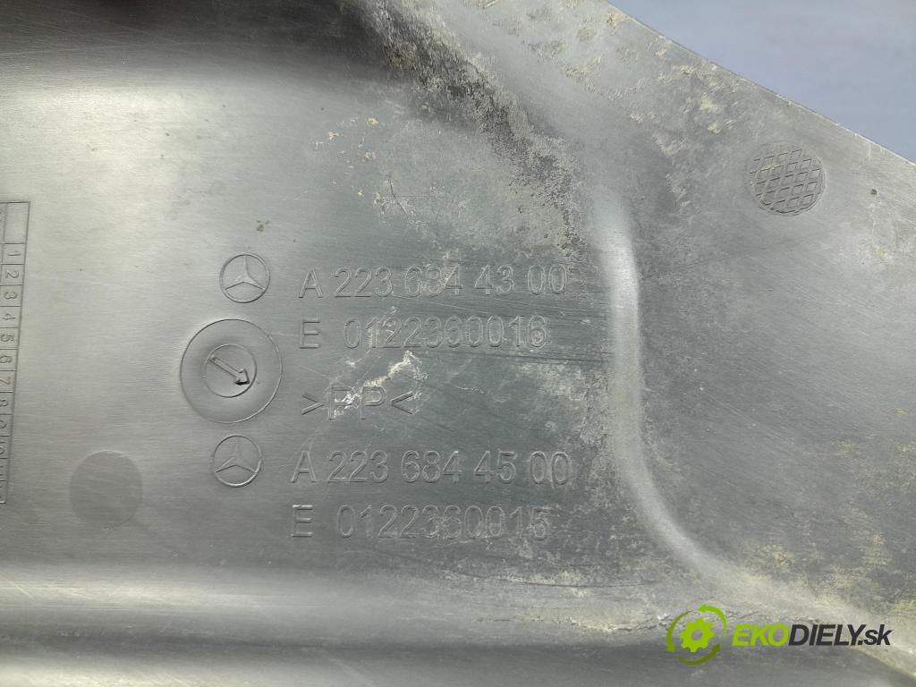 Mercedes S-klasa 2021 kryt Plast: podvozek: A2236844300