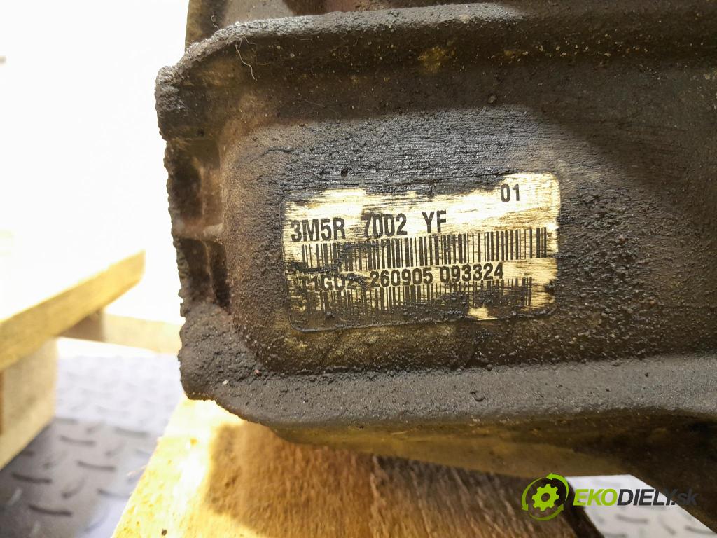 Ford Focus 2005 převodovka Ozubené kola: Manualna 3M5R-7002 - YF