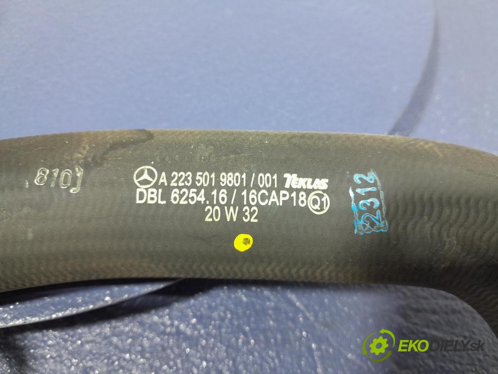 Mercedes S-klasa 2021 trubka Chladič: A2235019801