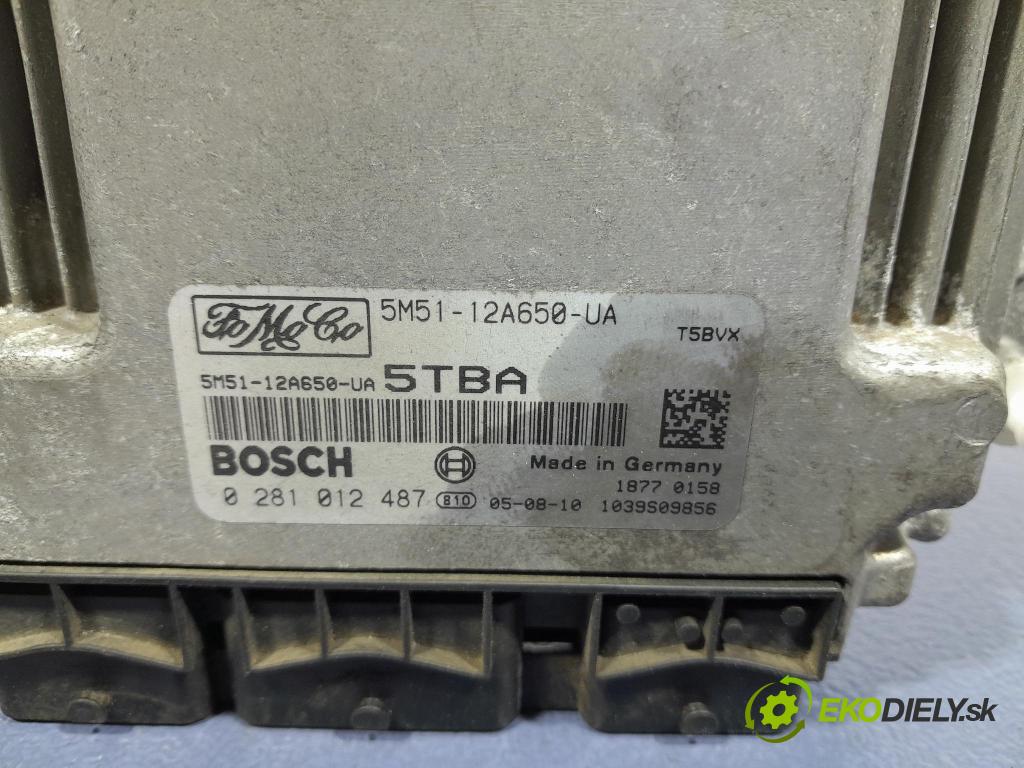 Ford Focus 2005 řídící jednotka Motor: 5M51-12A650-UA
