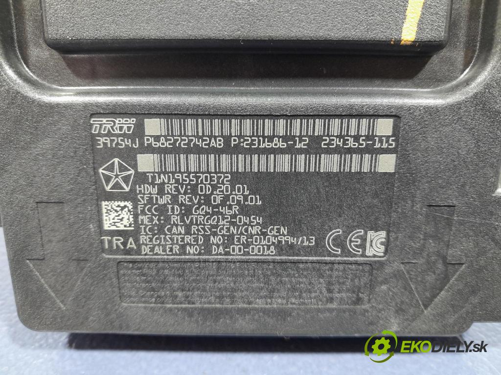 Jeep Cherokee 2016 řídící jednotka P68272742AB