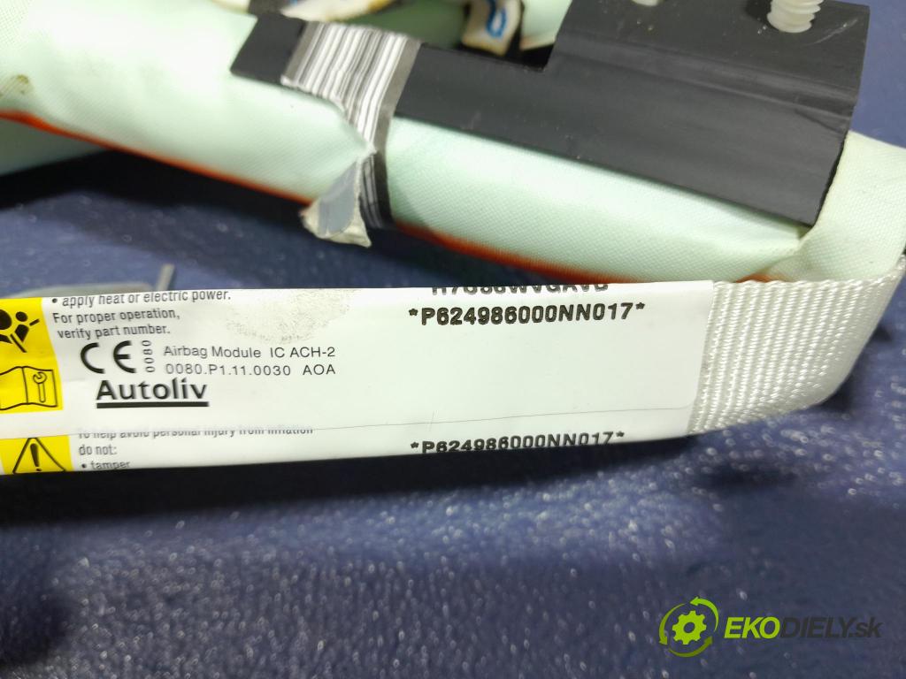 Jeep Cherokee 2016 Airbag: Záclona: x P68100766AC