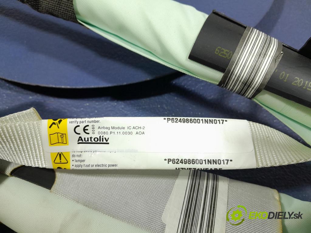 Jeep Cherokee 2016 Airbag: Záclona: x P68100767AC