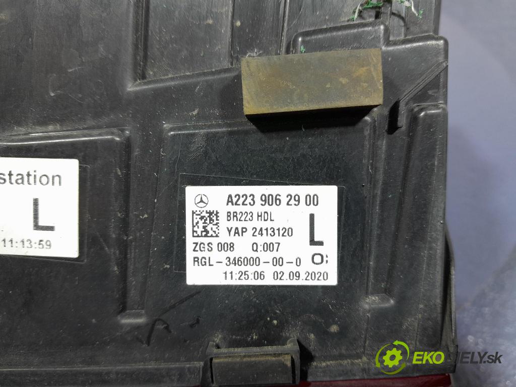 Mercedes S-klasa 2021 světlo Zad: levá Uvnitř A2239062900