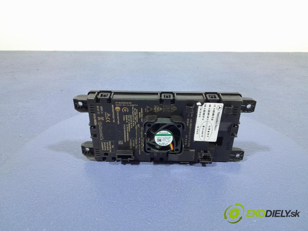 Mercedes S-klasa 2021 inštalácia Elektrický: A2239007222