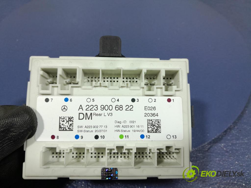 Mercedes S-klasa 2021 řídící jednotka A2239006822