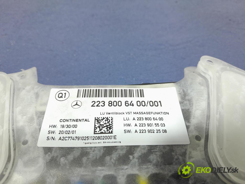 Mercedes S-klasa 2021 Sedačka Ovládače: A2239006615