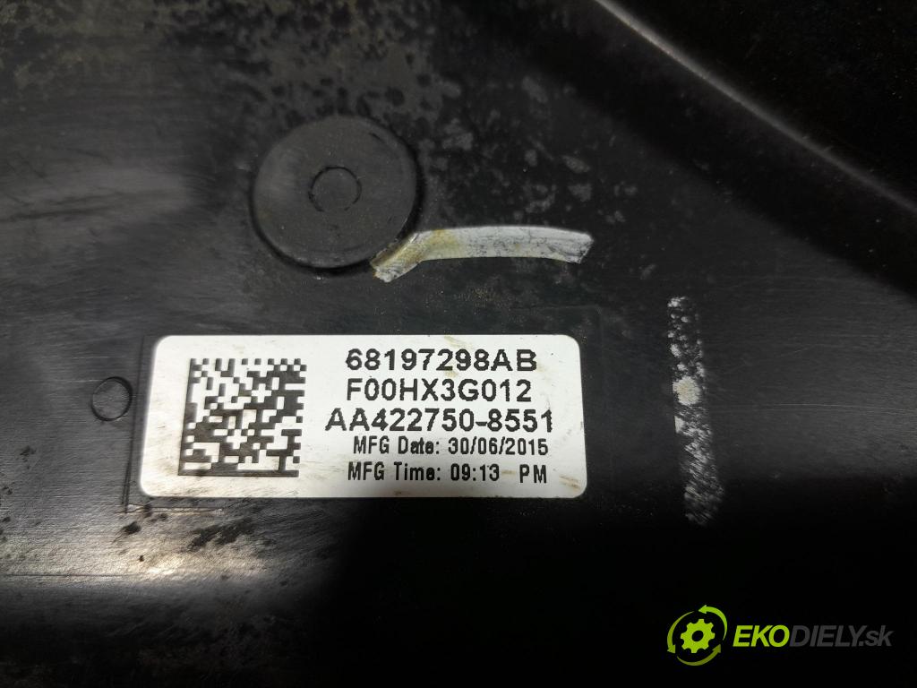 Jeep Cherokee 2016 ventilátor Chladič: 68197298AB