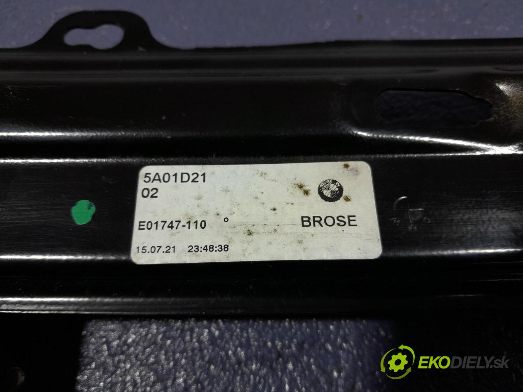 Bmw Seria 2 2021 mechanizmus okna Okná: zad Vľavo: 5A01D21