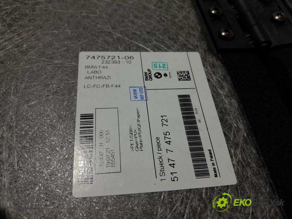 Bmw Seria 2 2021 koberec do auta 7475721