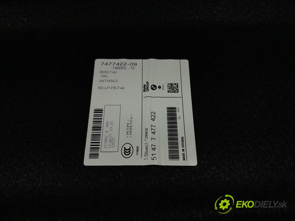 Bmw Seria 2 2021 Čalounictví: kufra: 7477422