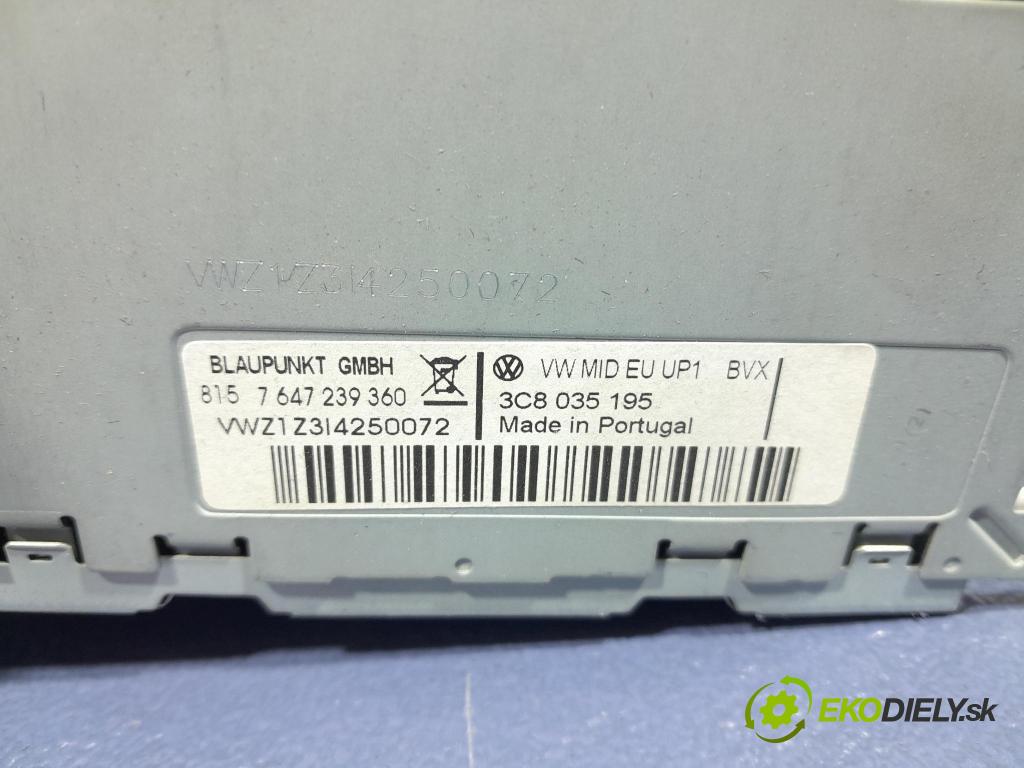 Vw Passat 2009 Radio I Navigácia: 3C8035195