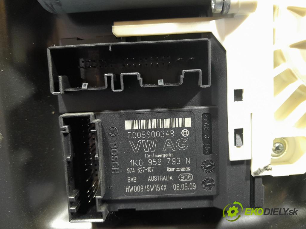 Vw Passat 2009 mechanizmus okna Okná: Predné Vľavo: 3C1837755K