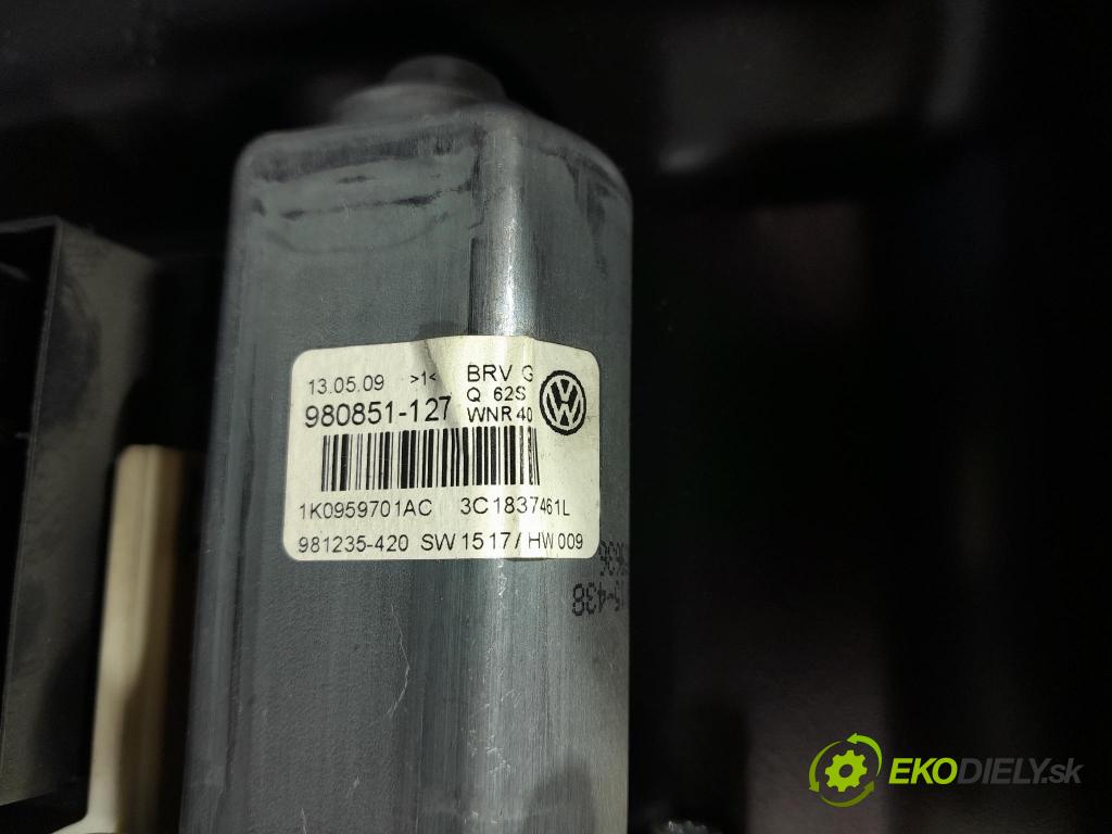 Vw Passat 2009 mechanizmus okna Okná: Predné Vľavo: 3C1837755K