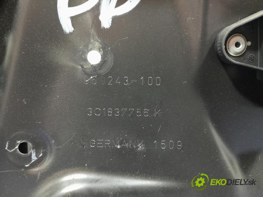 Vw Passat 2009 mechanizmus okna Okná: Predné v pravo: 3C1837756K