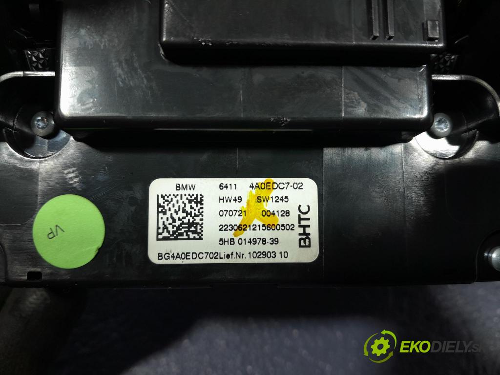 Bmw Seria 2 2021 prepínač Klimatizácia: Prúd vzduchu: 4A0EDC7