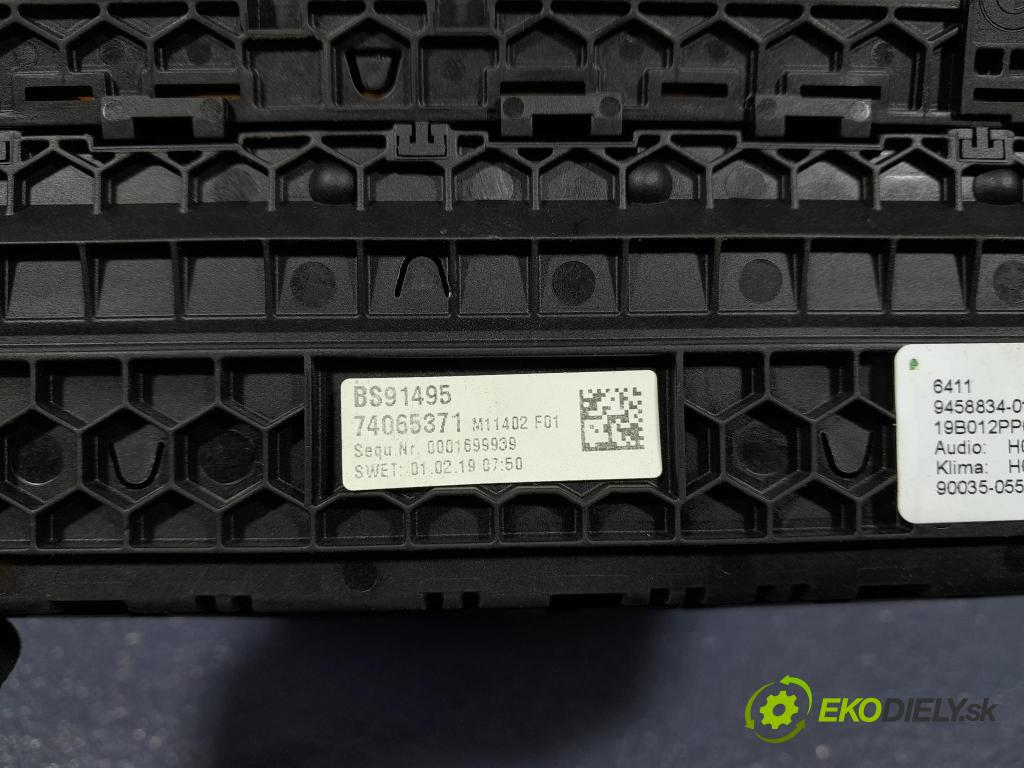 Bmw M5 2019 prepínač Klimatizácia: Prúd vzduchu: 9458834