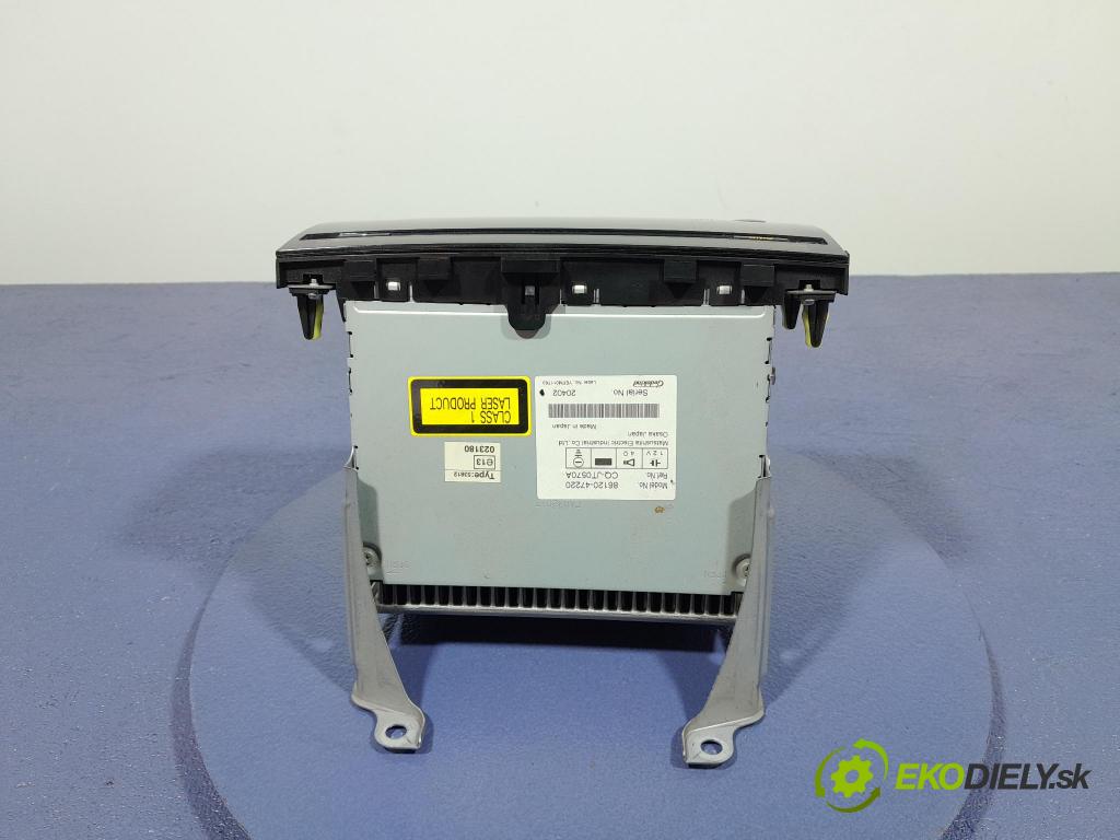 Toyota Prius 2007 Radio I Navigácia: 86120-47220