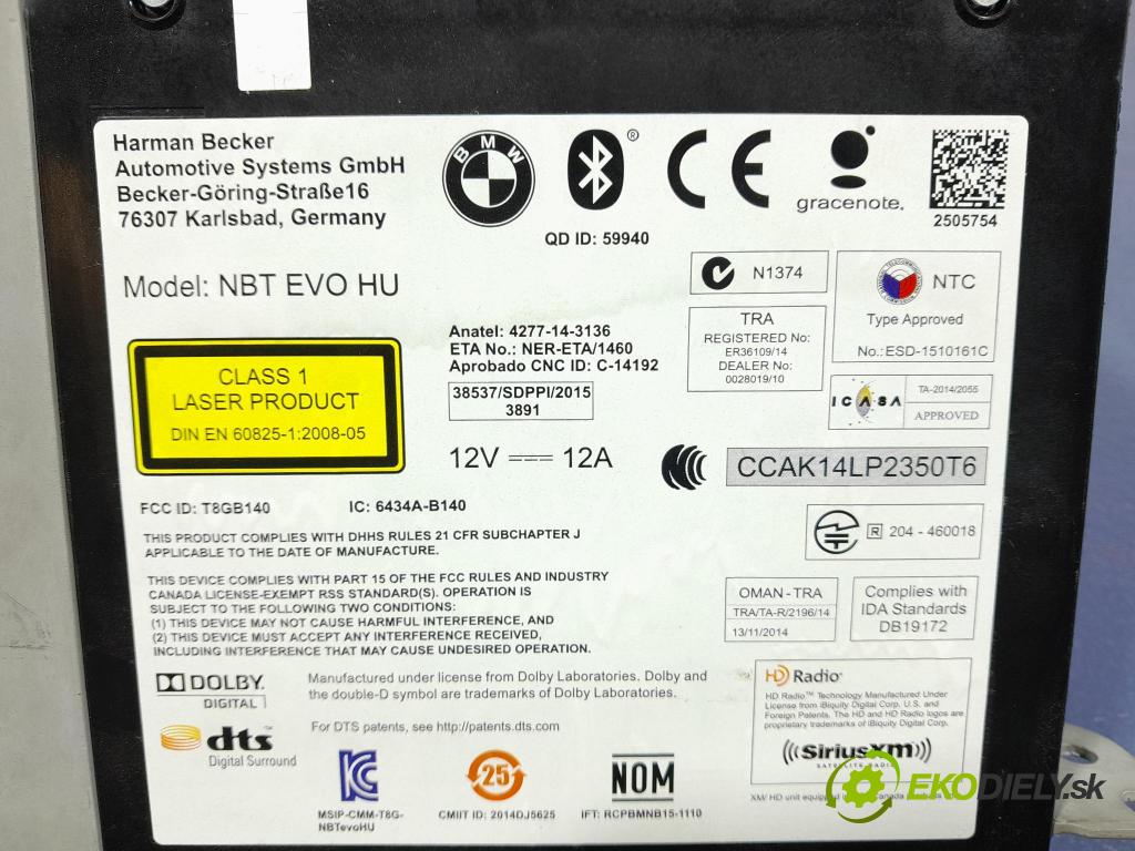 Bmw M5 2019 modul Navigacia: 9437954