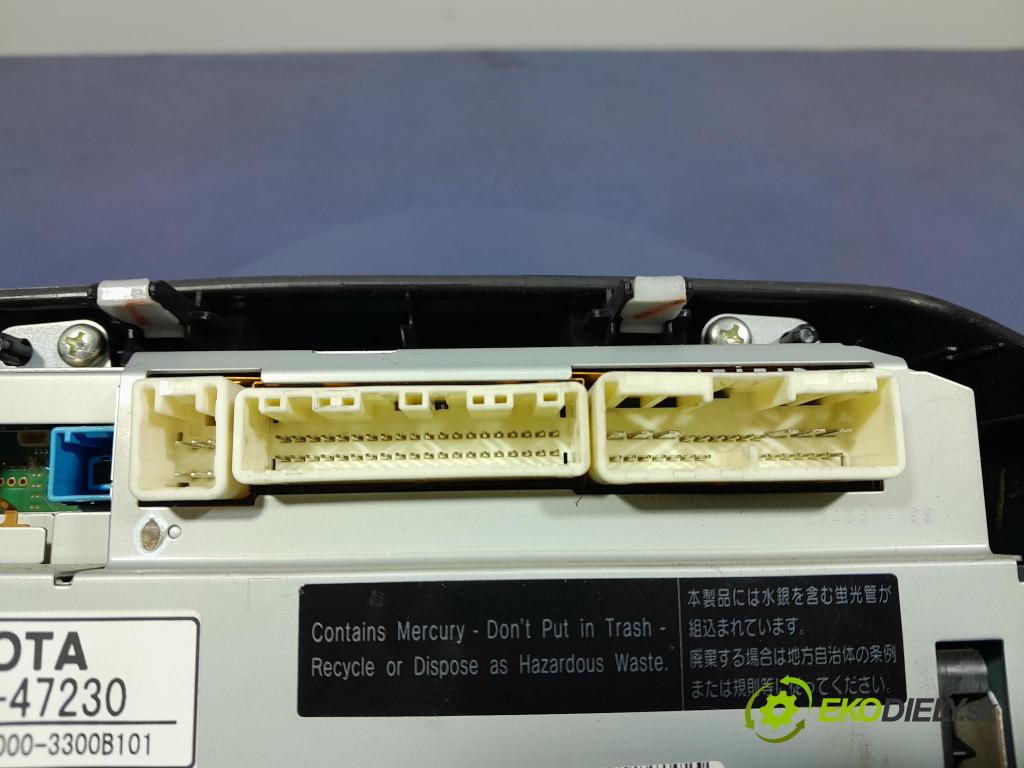 Toyota Prius 2007 Zobrazit: Rádio: / GPS 86110-47230