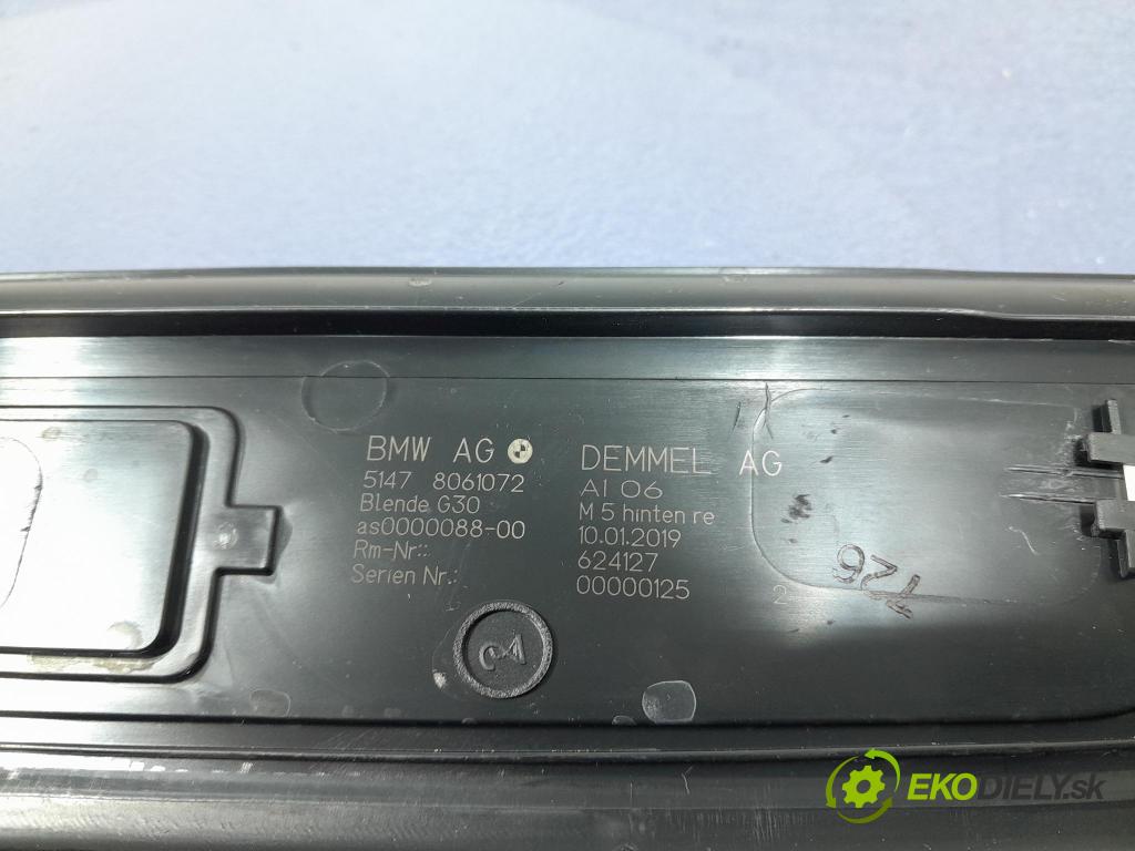 Bmw M5 2019 lišta Dekoratívne: Prah: 8061072