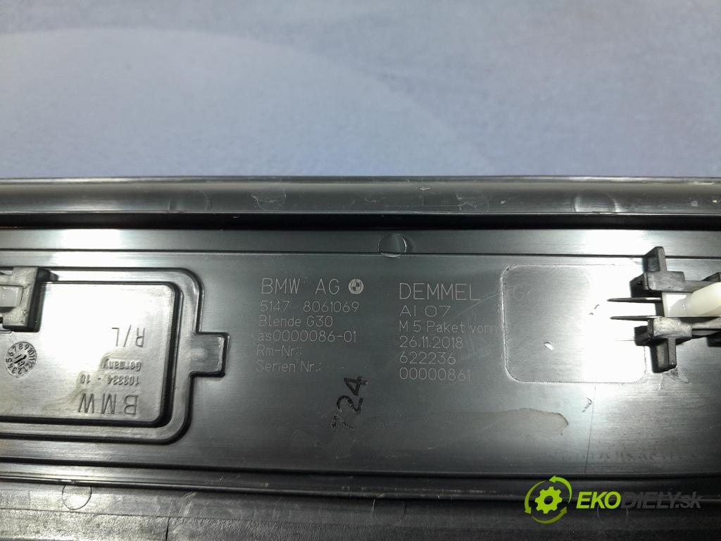 Bmw M5 2019 lišta Dekoratívne: Prah: 8061069
