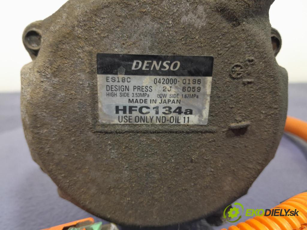 Toyota Prius 2007 Kompresor: Klimatizácia: 042000-0196