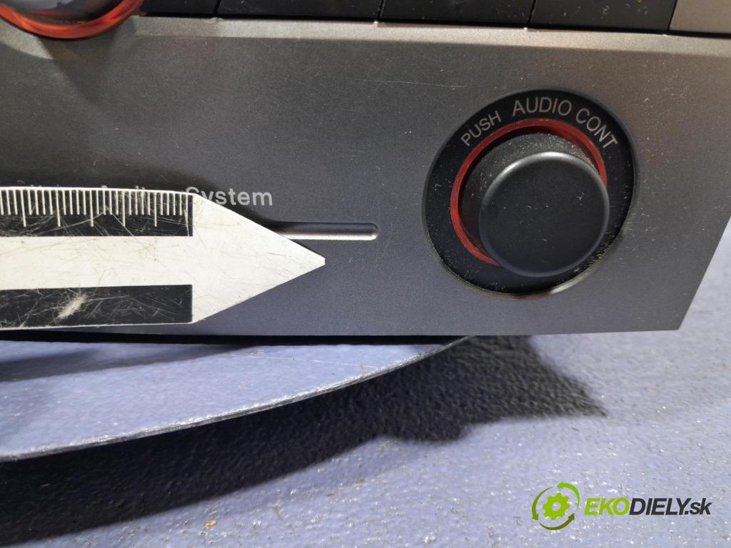 Mazda 3 2007 Radio I Navigácia: BR2B66AR0