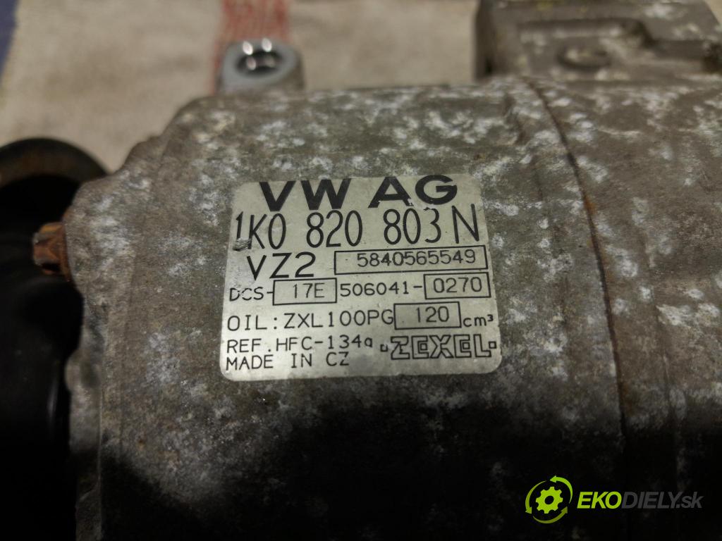 Vw Golf 2005 Kompresor: Klimatizace: 1K0820803N