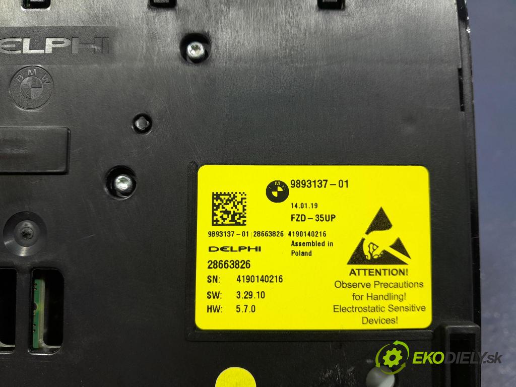 Bmw M5 2019 Svietidlá: Vnútri: 9893137