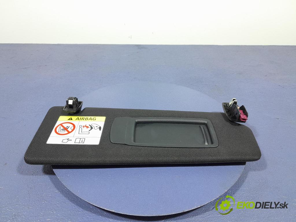 Bmw M5 2019 kryt slnečná clona