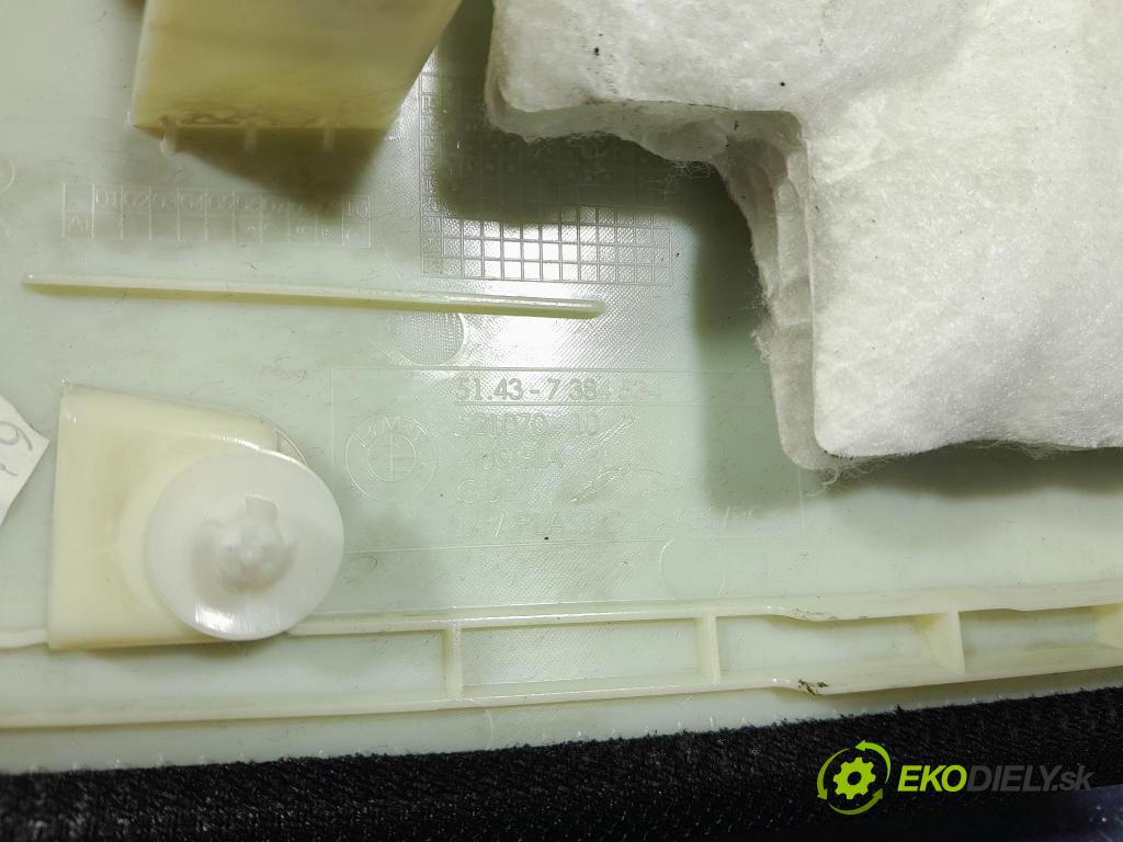 Bmw M5 2019 kryt Plast: Interiéry: 7384534