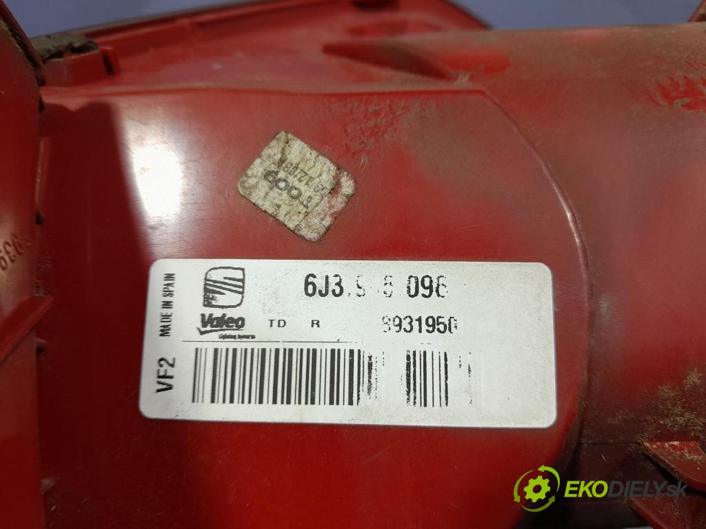 Seat Ibiza 2009 svetlo / reflektor zad Prava: Vonkajsia: 