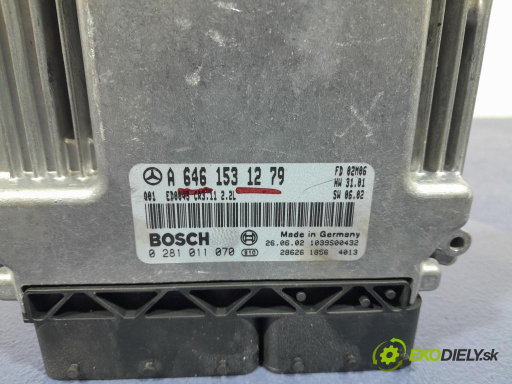 Mercedes E-klasa 2002 riadiaca jednotka Motor: A6461531279