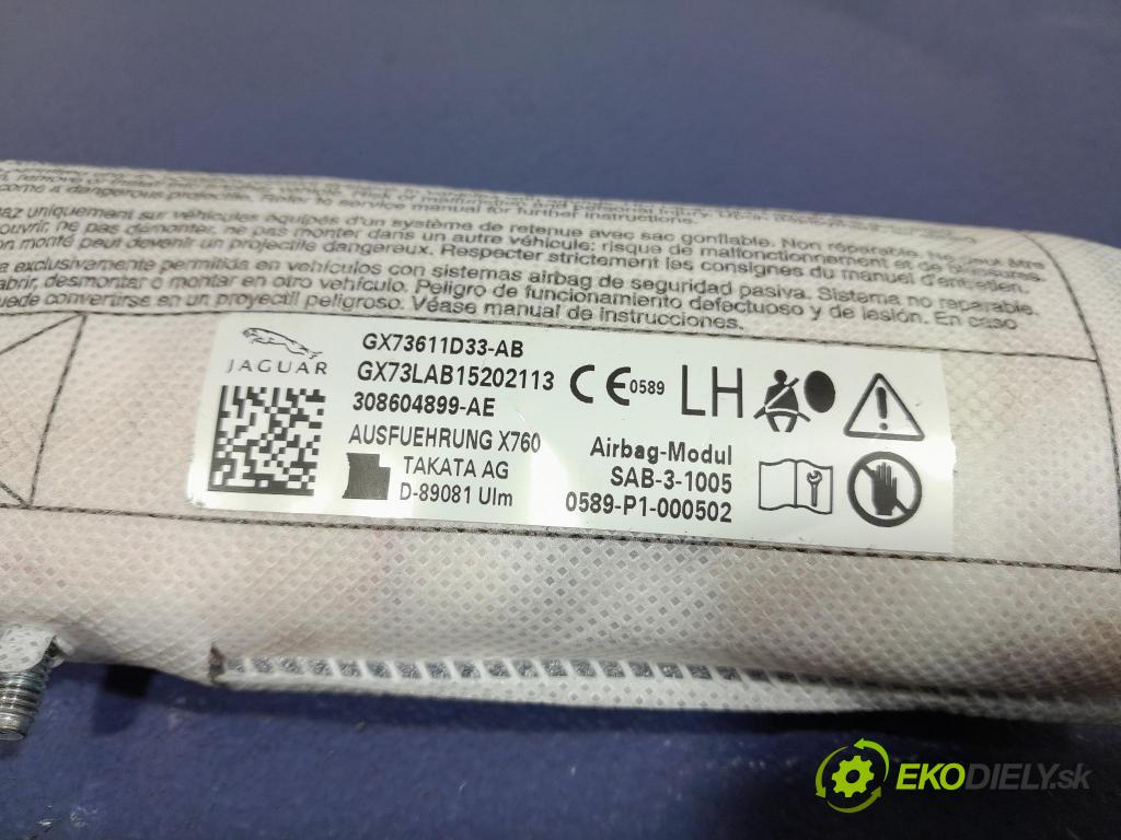 Jaguar Xf 2015 Airbag: Sedadlo: x GX73-611D33-AB