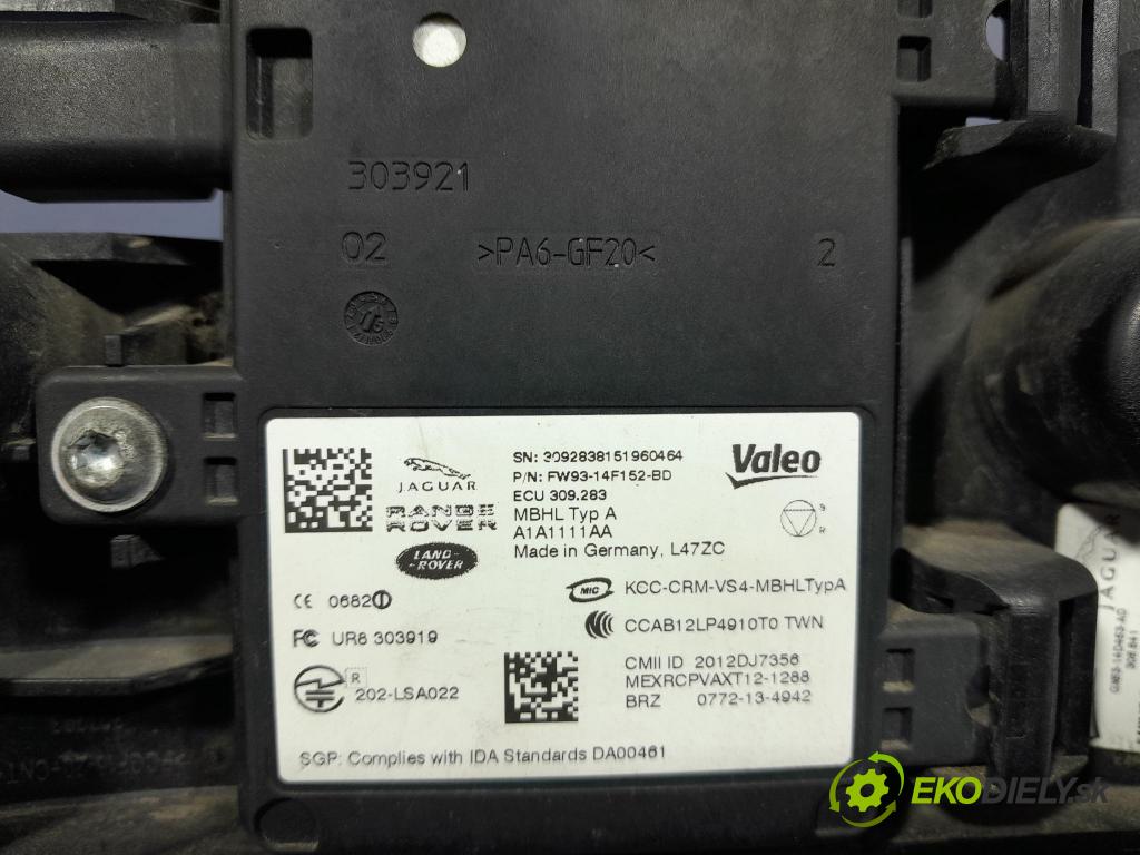 Jaguar Xf 2015 Radar: FW93-14F152-BD