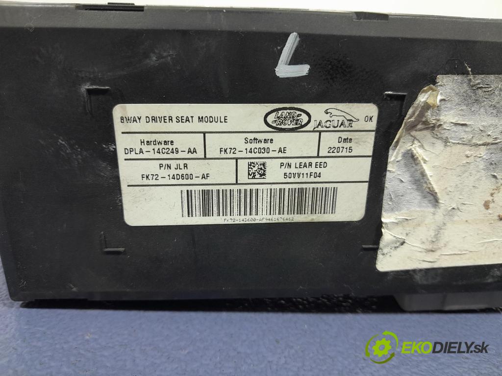 Jaguar Xf 2015 riadiaca jednotka Sedadlo: FK72-14D600-AF