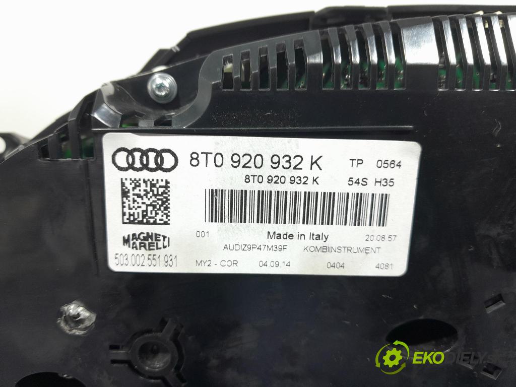 Audi A5 2014 prístrojovka/ budíky 8T0920932K