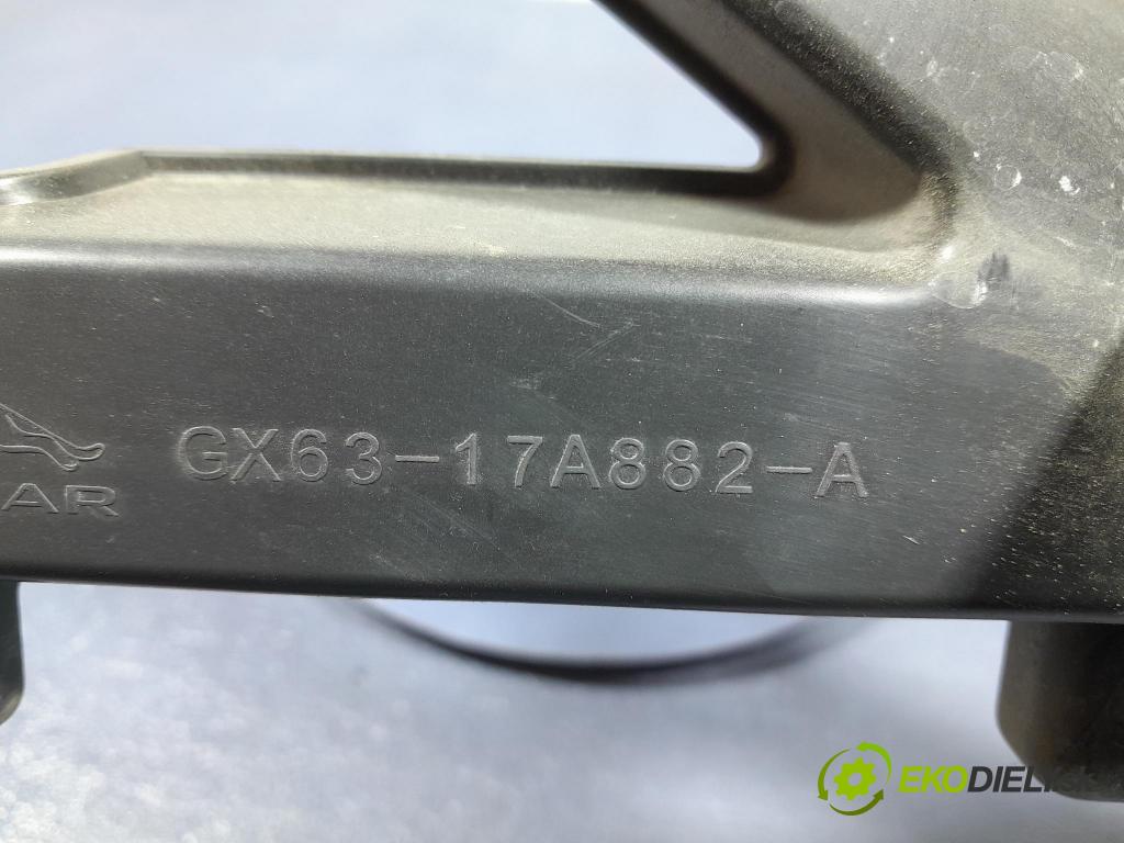 Jaguar Xf 2015 Upevnenie: narazník GX73-17A882-A